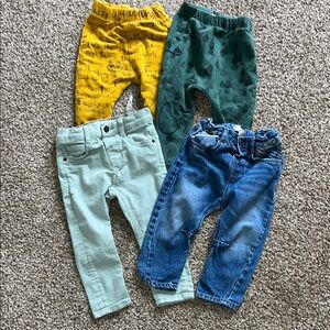 Zara Baby Boy Jeans and Pants Lot Set